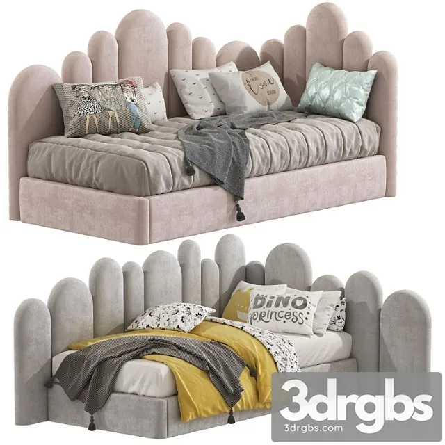 Krovat Divan V Sovremennom Stile 266 3D Model Free