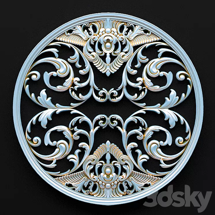 kruglidekor 3D Model