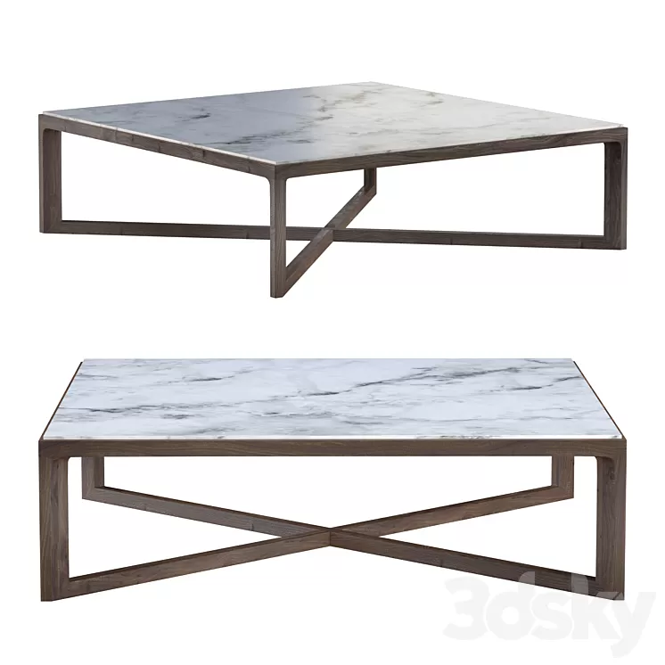 Krusin Coffee Table 3D Model Free