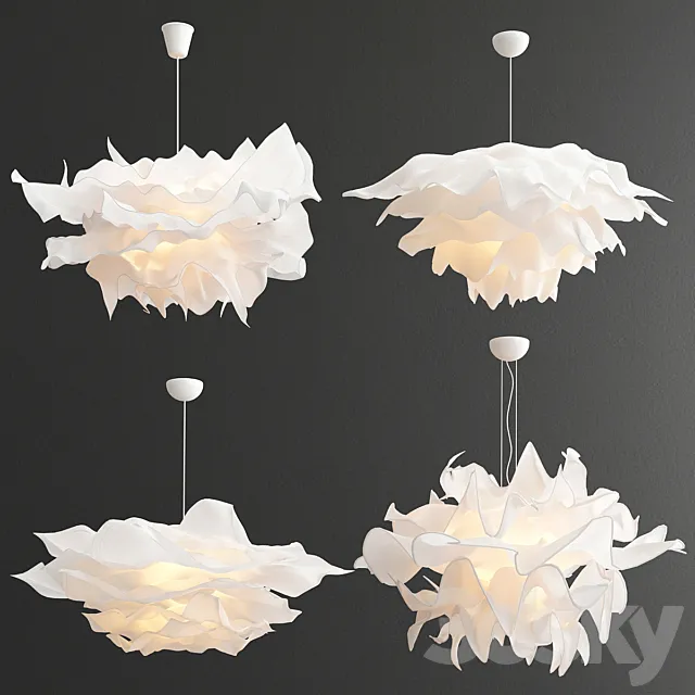Krusning lamp collection 3D Model