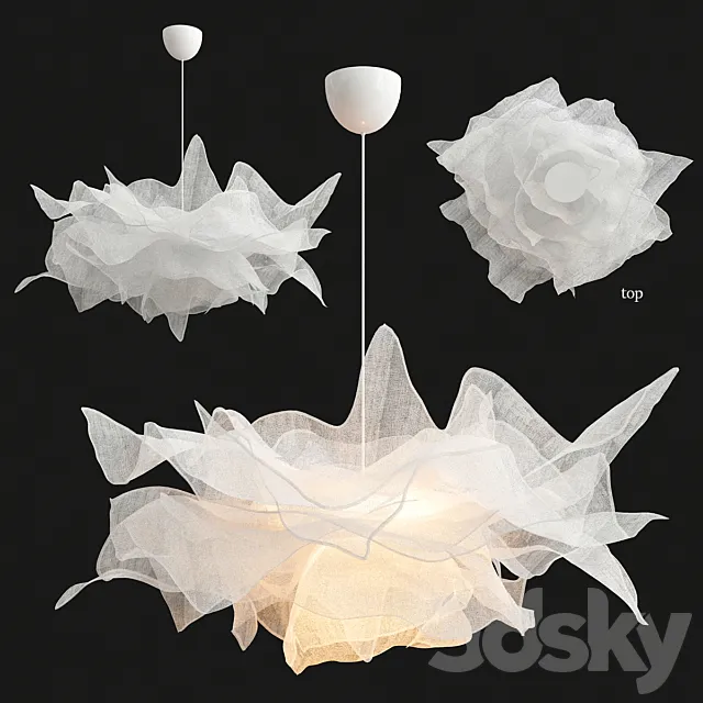 Krusning Pendant Lamp 3D Model