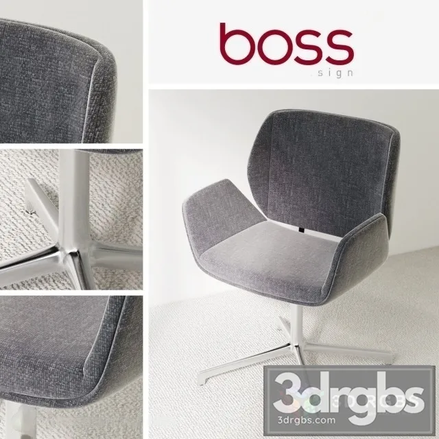 Kruze David Fox Chair 3D Model Free