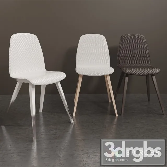 Krzeslo Debby Chair 3D Model Free