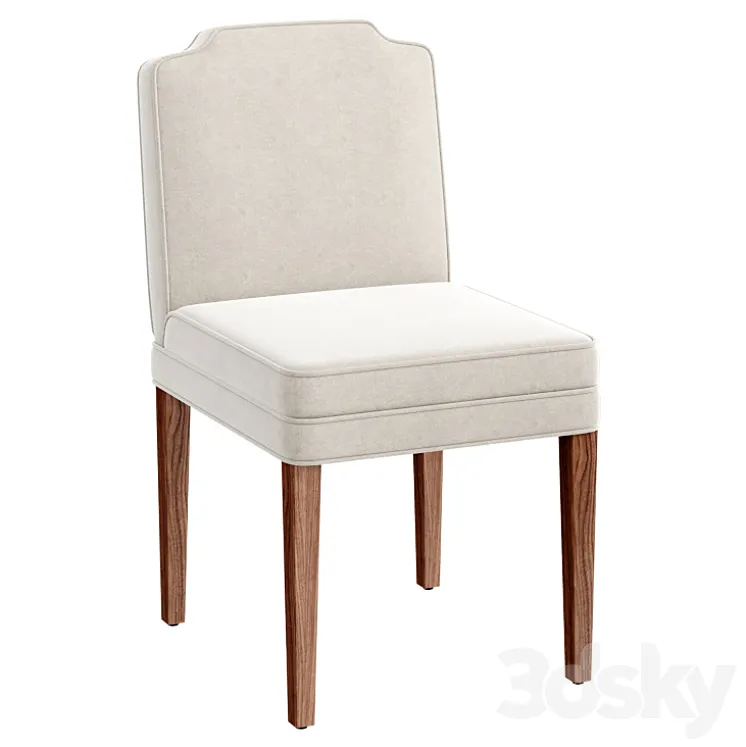 KST CUSHIONED DINING CHAIR 3D Model Free
