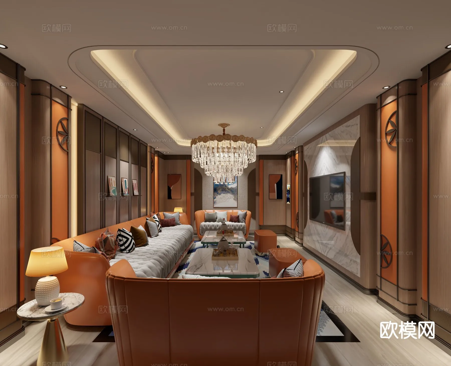 KTV Interior 3D Models - Karaoke - 072 - VRAY Render