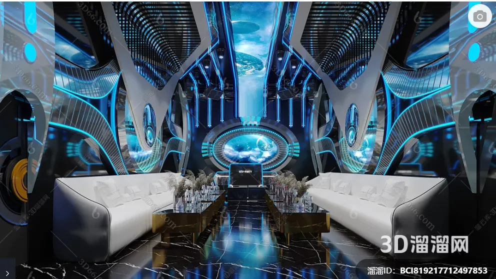 KTV Interior 3D Models - Karaoke - 142 - CORONA Render