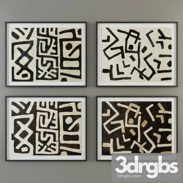 Kuba Cloth Photography 3D Model Free