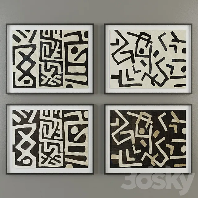 KUBA CLOTH PHOTOGRAPHY 3D Model