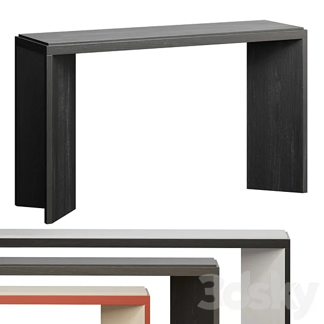 Kubé 3 Console by Ann Demeulemeester for Serax 3D Model