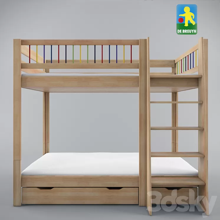 Kubu Kombi 3-6 DE BREUYN 3D Model