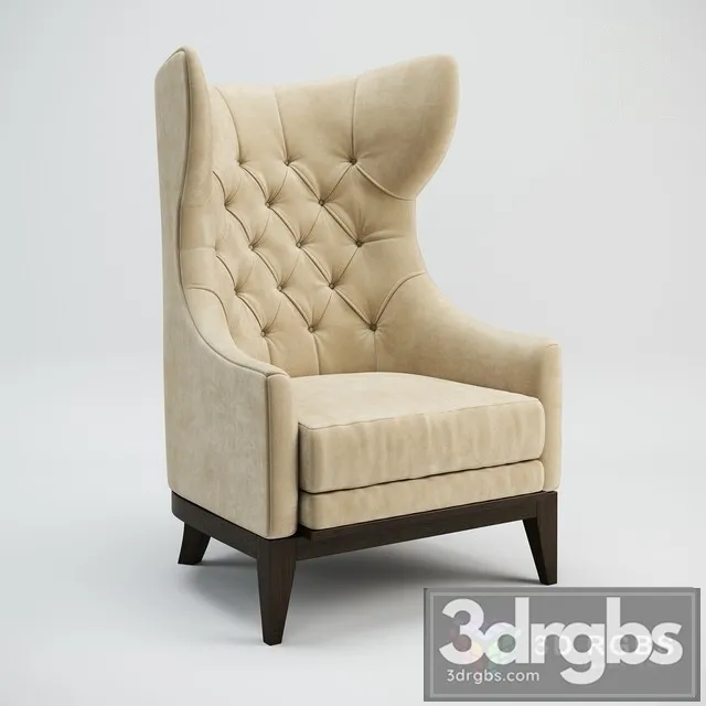 Kudu Armchair 3D Model Free
