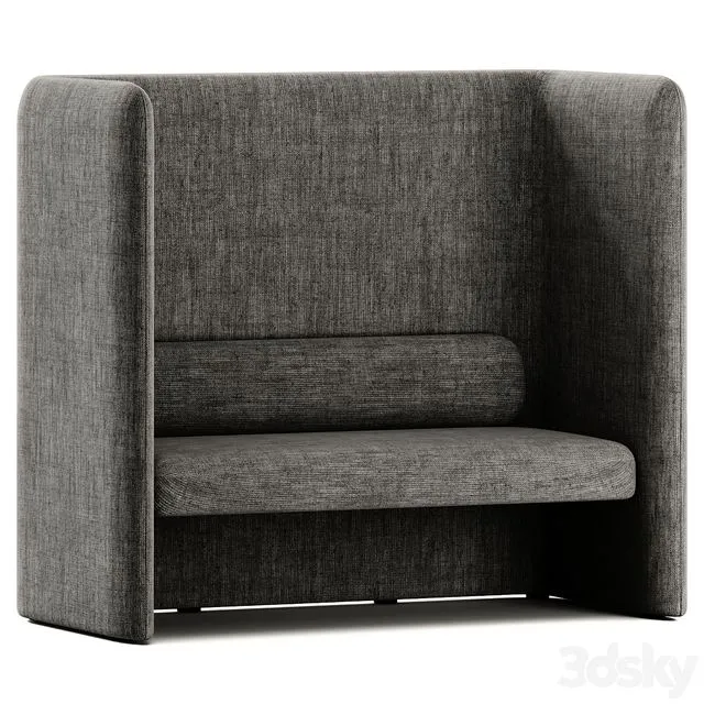 KUMO D High-back Sofa by IBEBI 3D Model