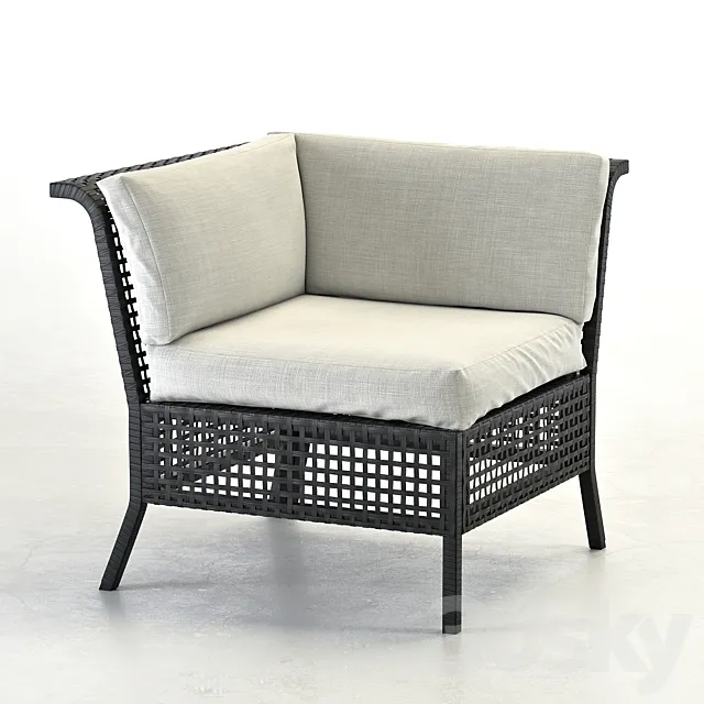 Kungsholmen armchair 3D Model