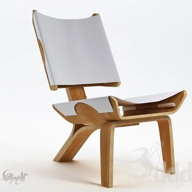 kurven chair 3DModel