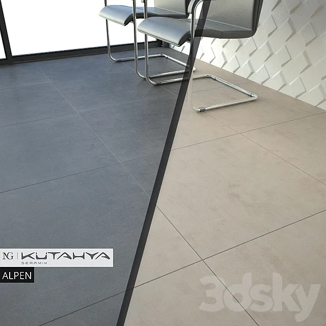 KUTAHYA SERAMIK ALPEN 3DModel