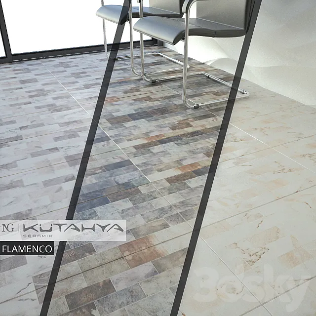 KUTAHYA SERAMIK FLAMENCO 3D Model