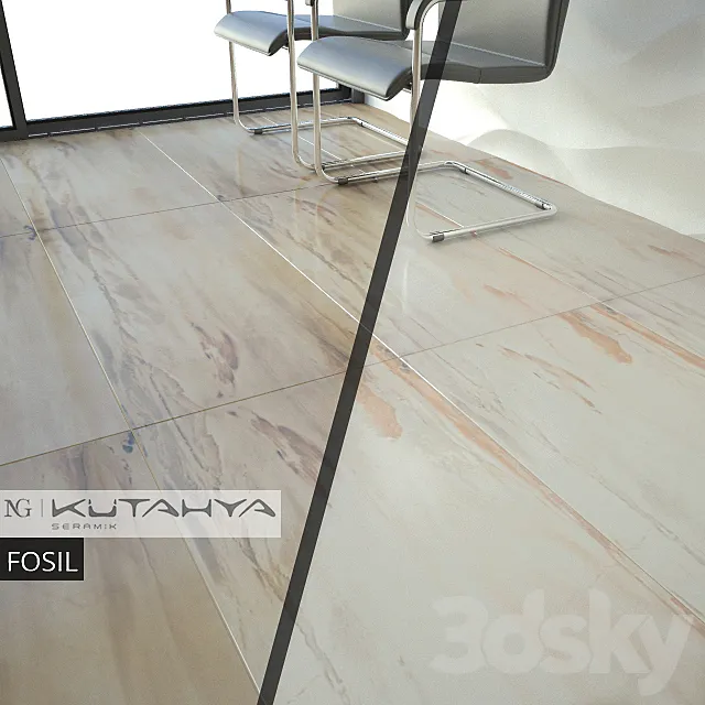 KUTAHYA SERAMIK FOSIL ARARAT 3D Model