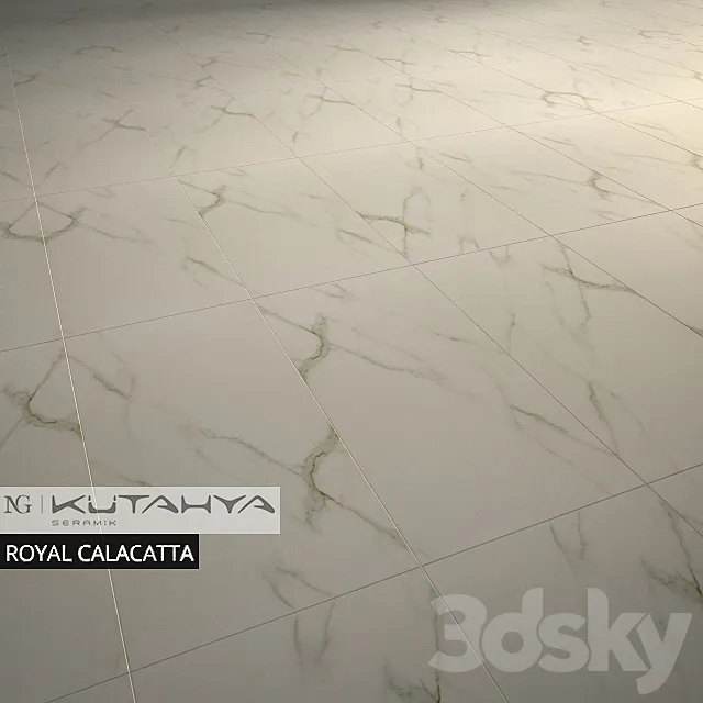 KUTAHYA SERAMIK ROYAL CALACATTA 3D Model