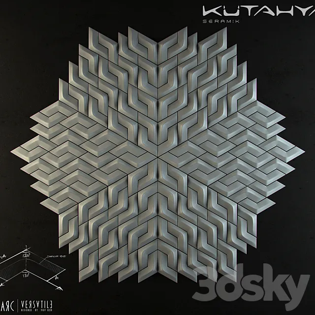 KUTAHYA - VERSATILE ARC 3D Model