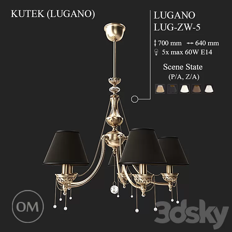 KUTEK (LUGANO) LUG-ZW-5- (P / A Z / A) 3D Model