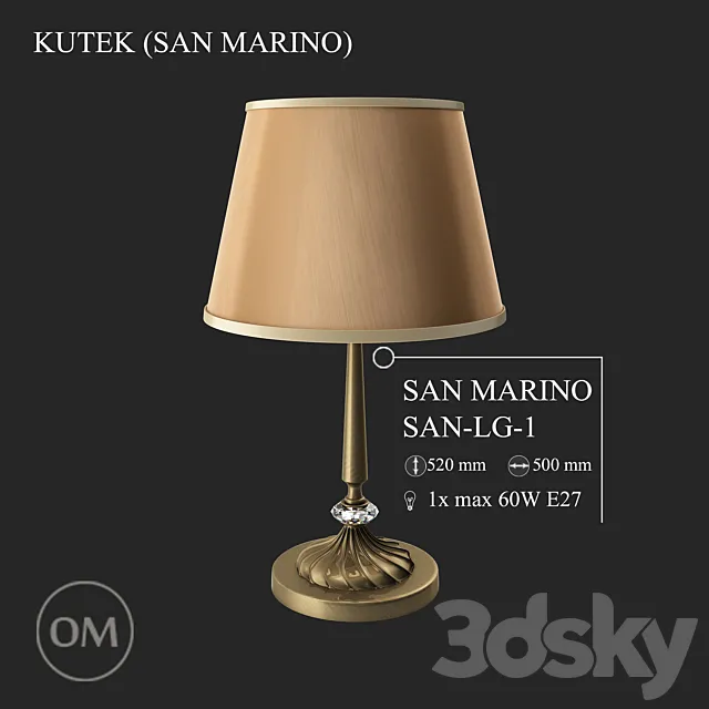 KUTEK (SAN MARINO) SAN-LG-1 3D Model