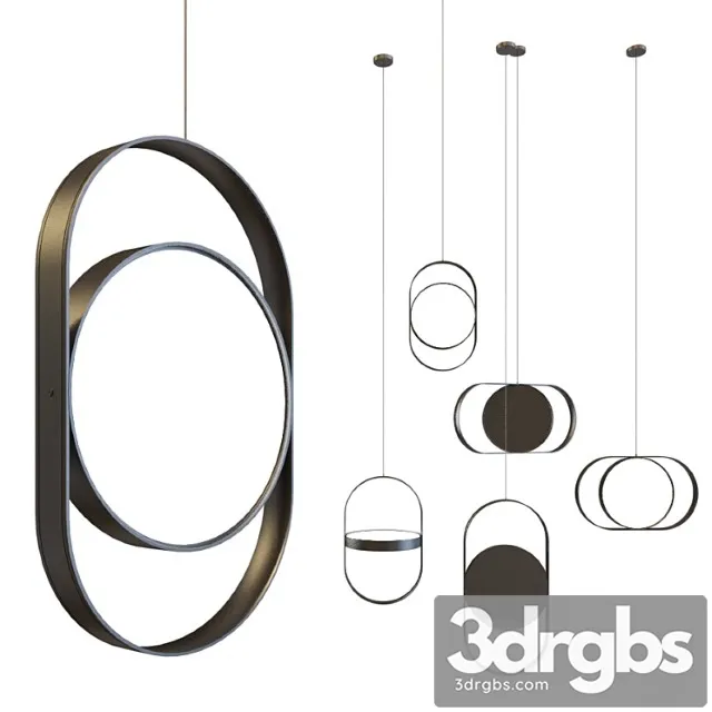 Kuu - reversible pendant 3D Model Free