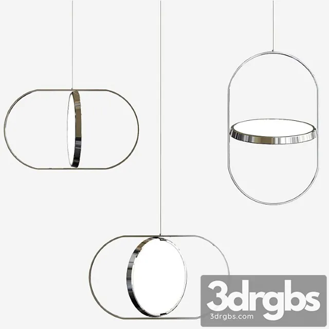Kuu - reversible pendant light Free Download