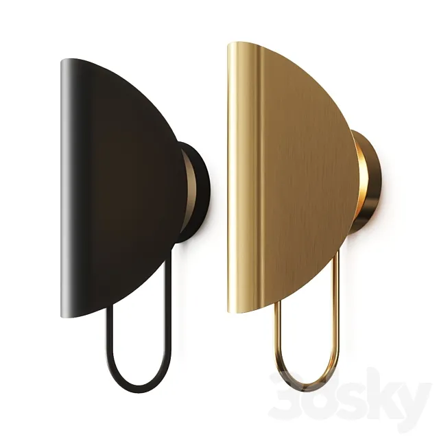 Kuzco Lighting Seno Wall Lamps 3D Model