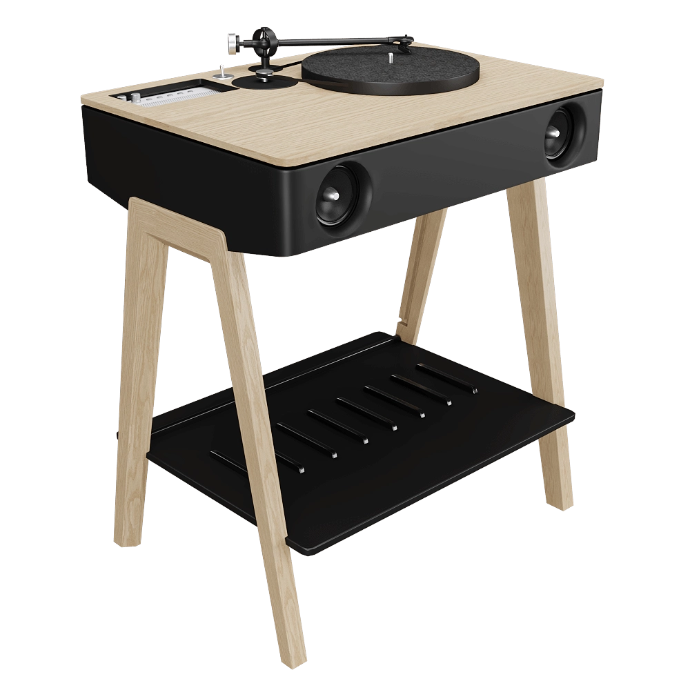 La Boite Concept - Speaker LX Turntable OAK 3D Model