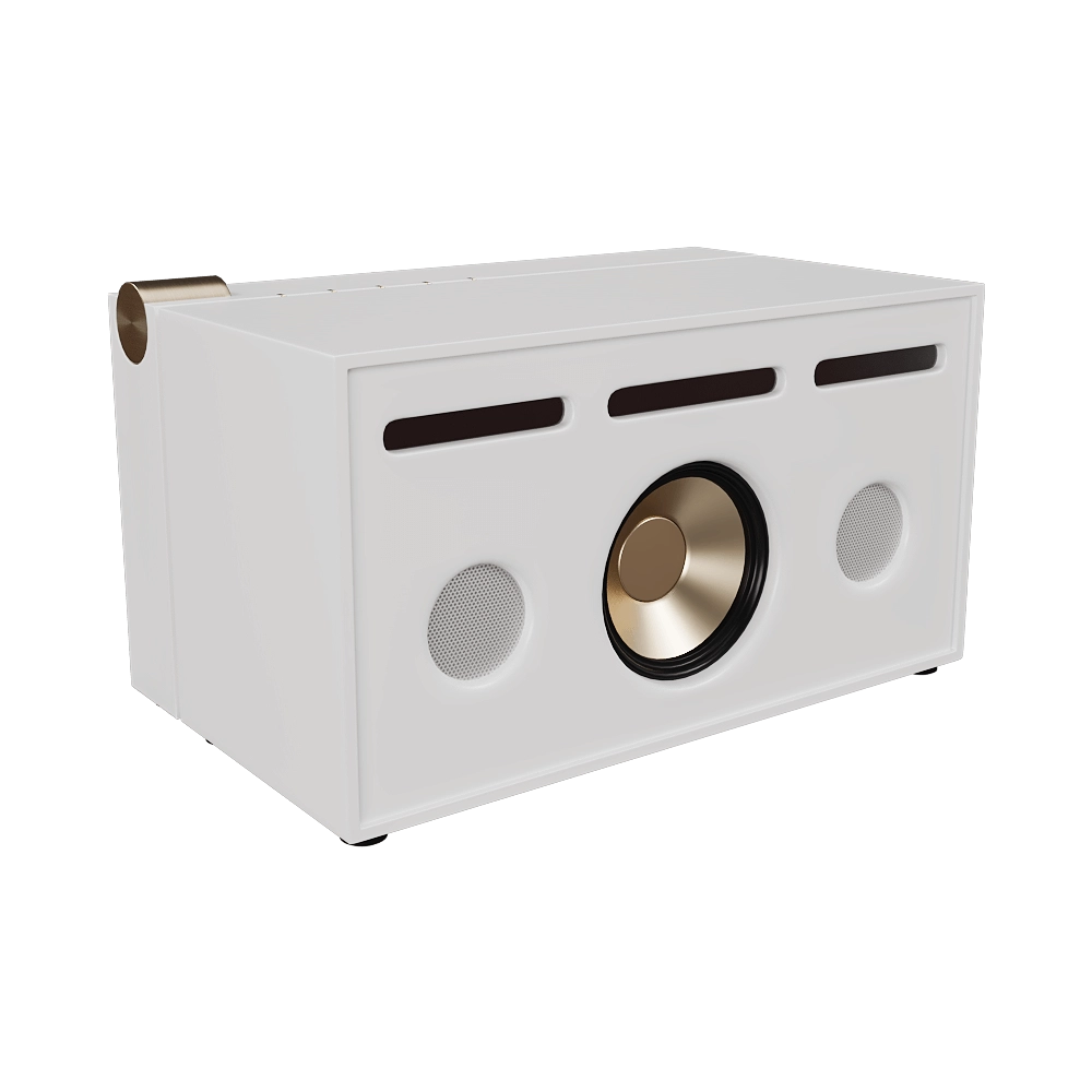 La Boite Concept - Speaker PR/01 PURE WHITE 3D Model
