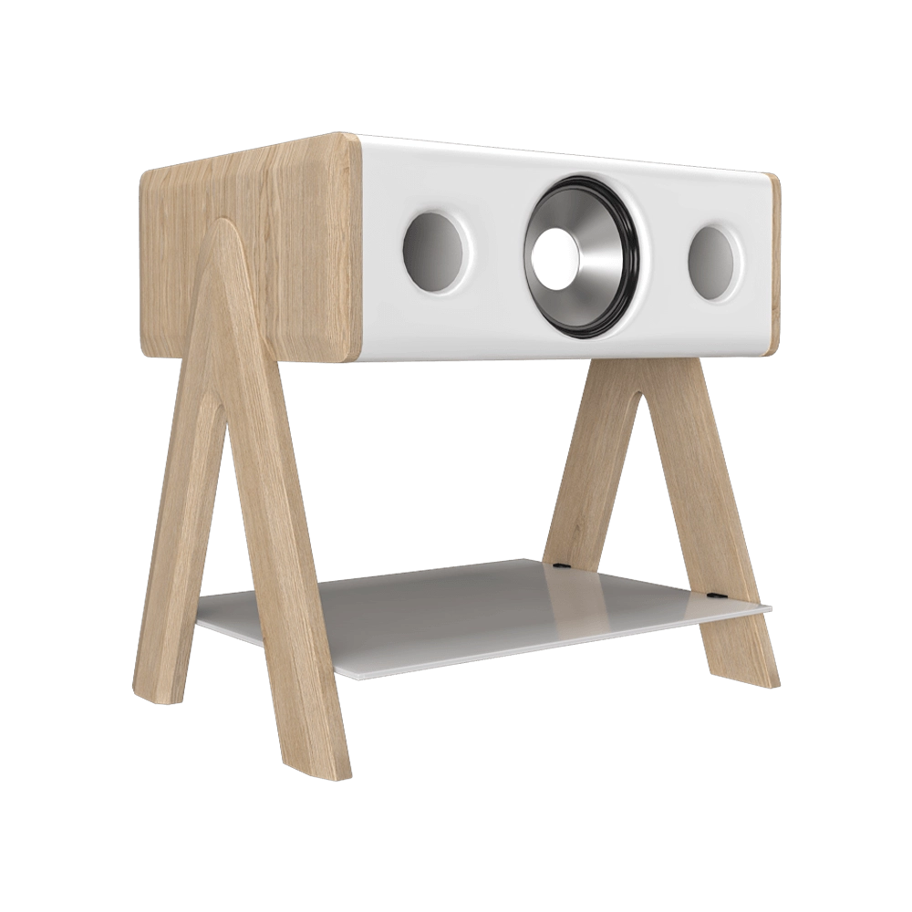 La Boite Concept - Speakers CUBE CS OAK 3D Model