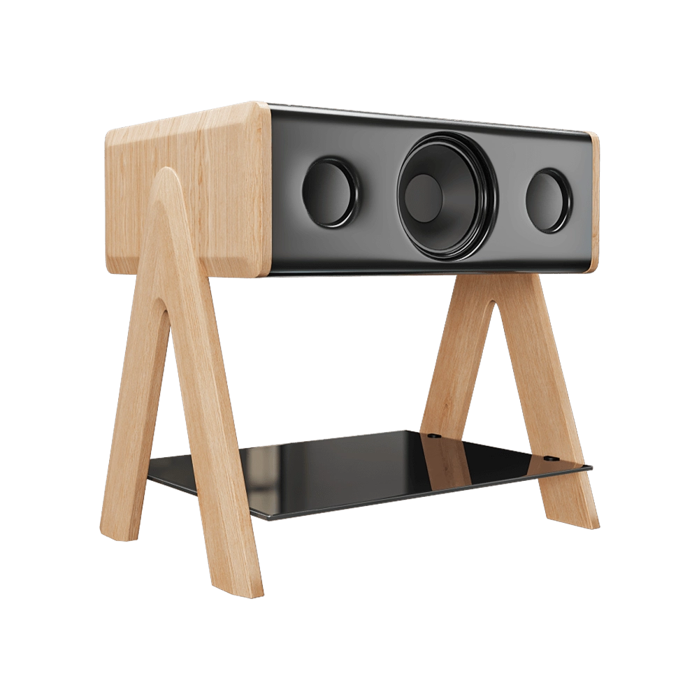 La Boite Concept - Speakers CUBE OAK 3D Model