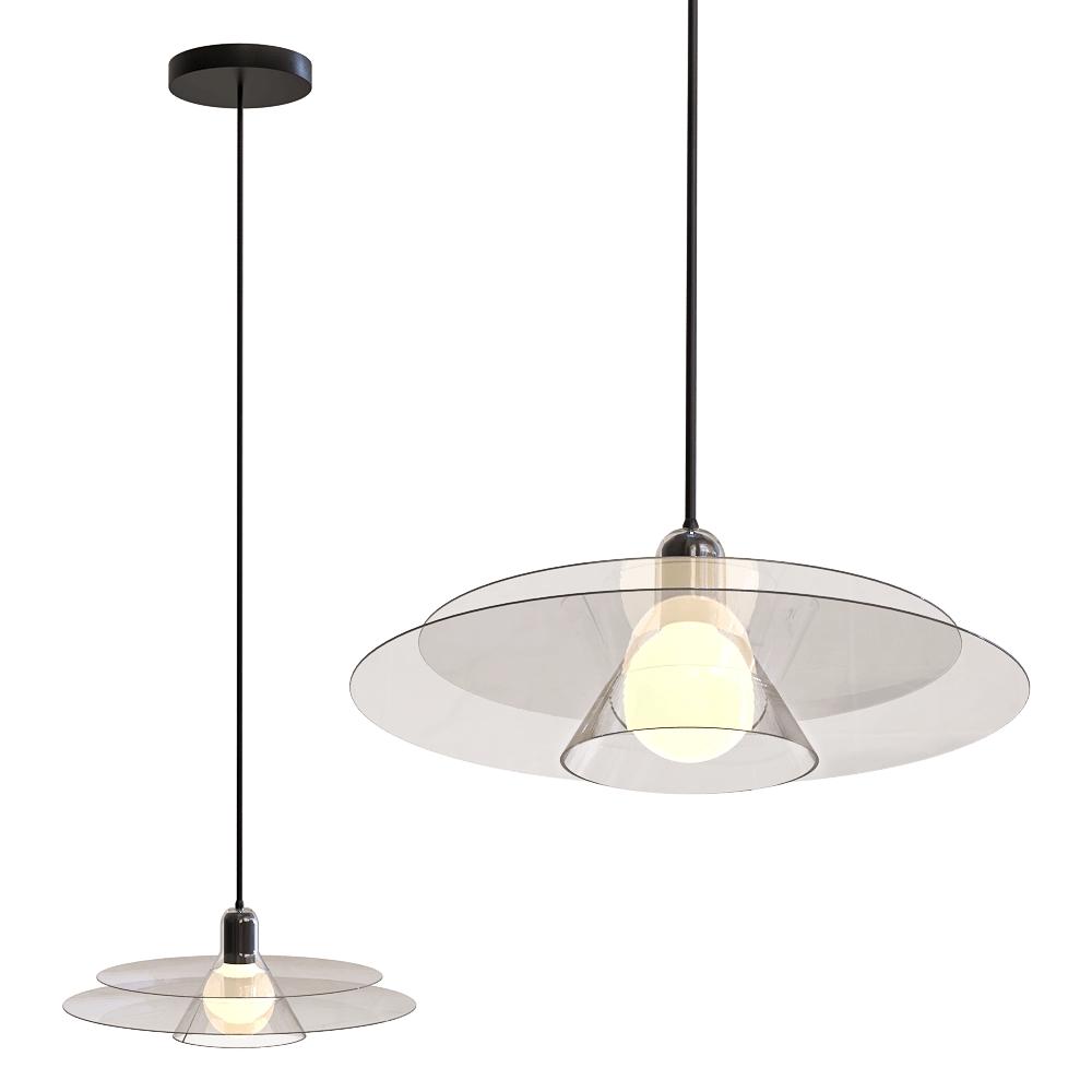 La Chance - Pendant lamp Cymbal 3D Model