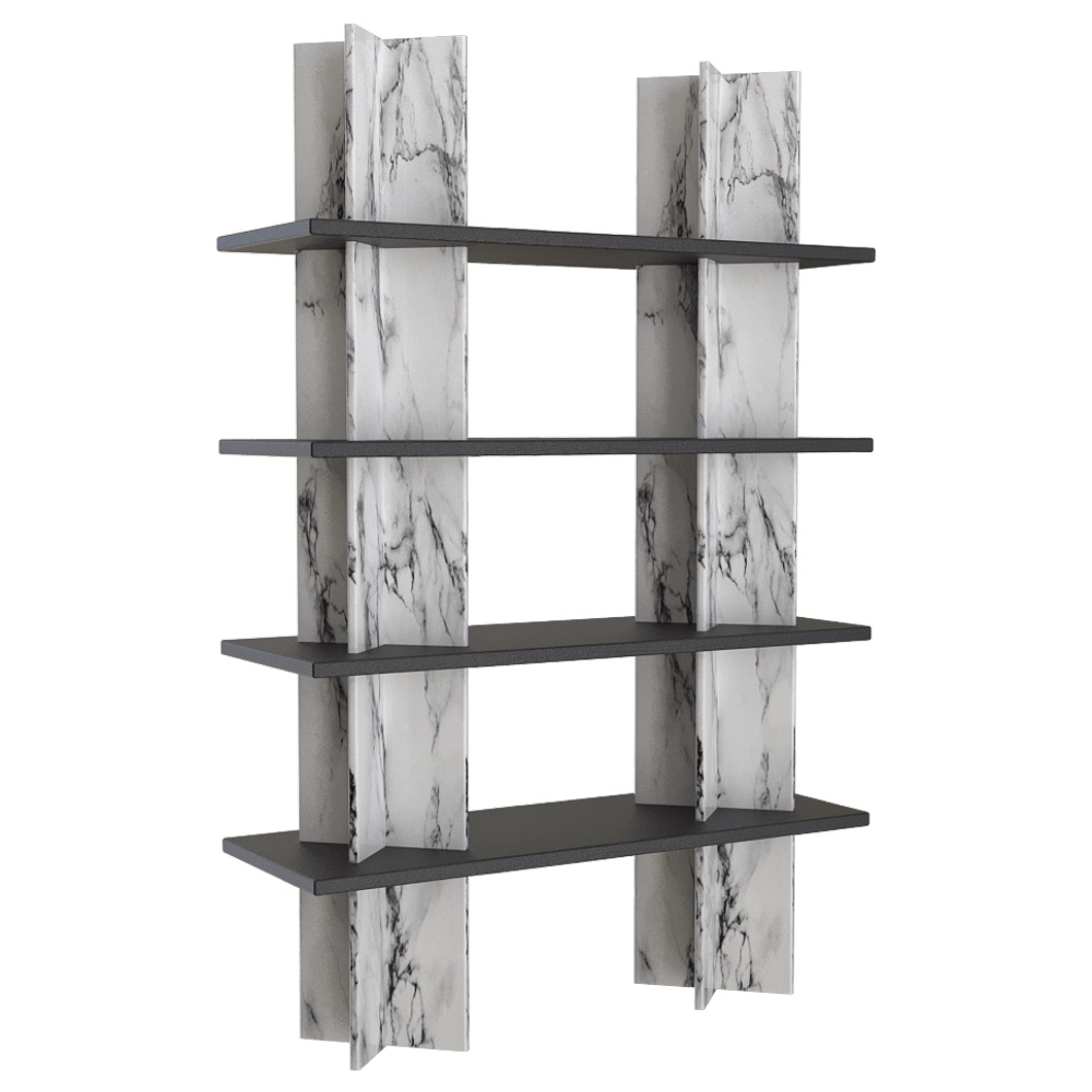 La Chance - Shelving system MONUMENT 3D Model