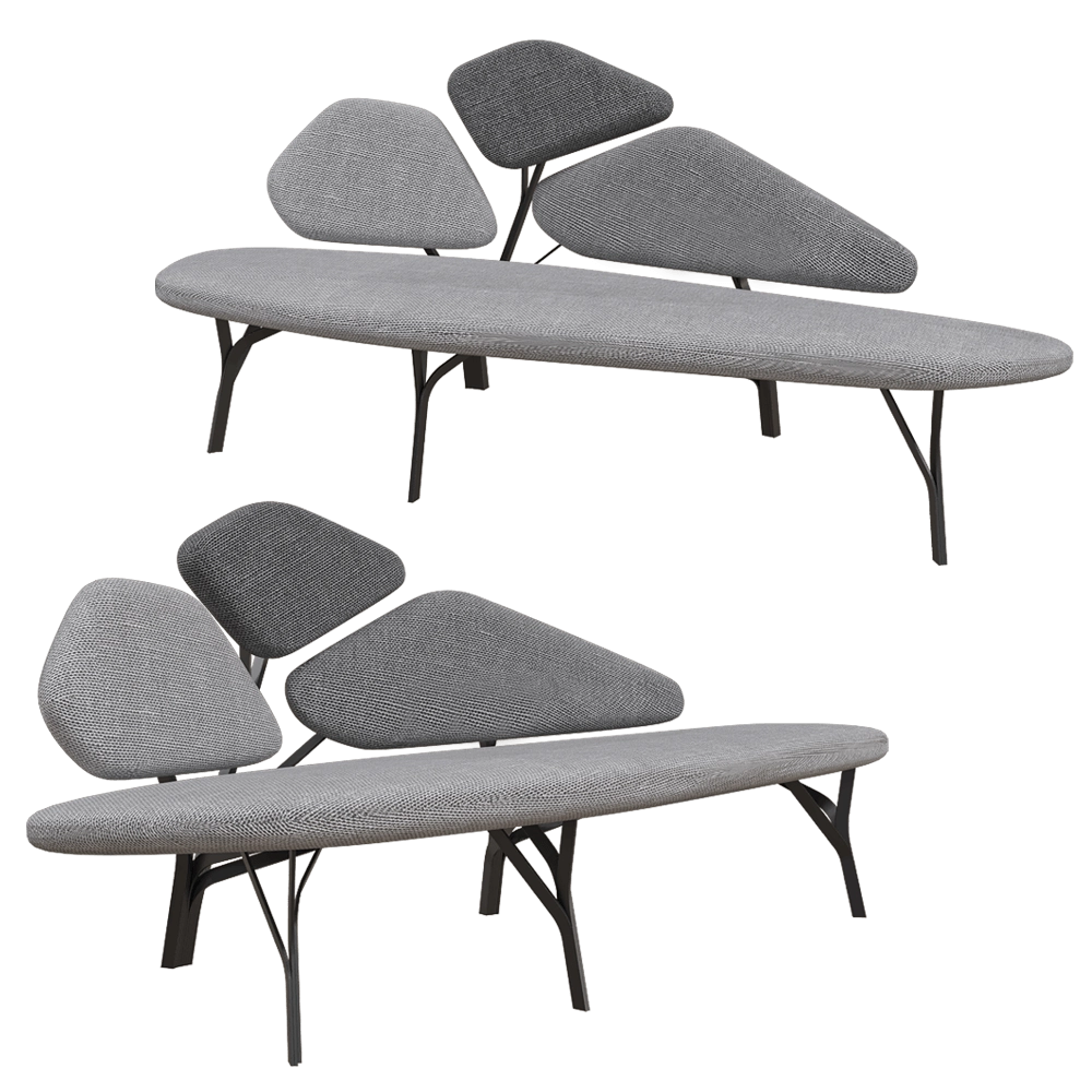 La Chance - Sofa BORGHESE classic 3D Model