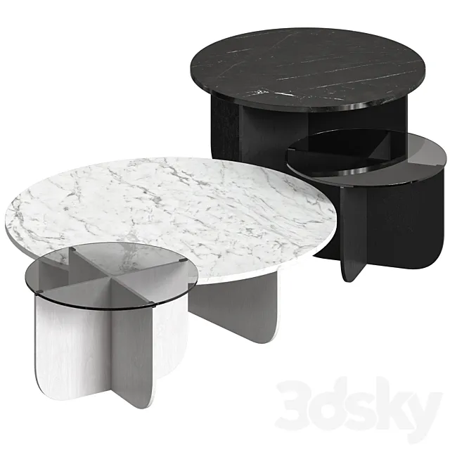 La cividina mil tables 3D Model