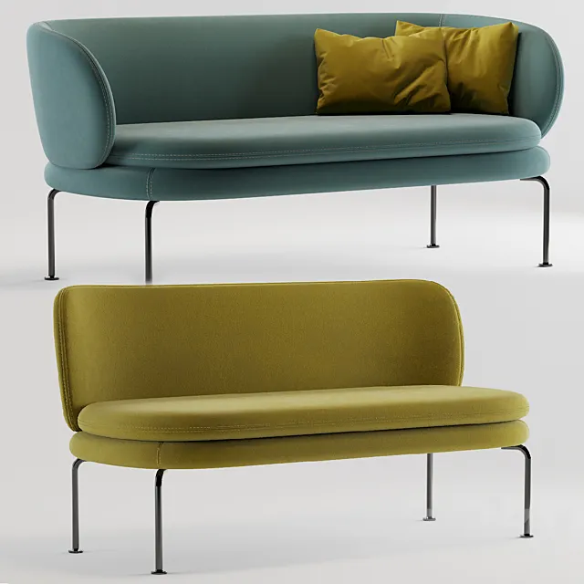 La Cividina SOAVE_sofa 3DModel