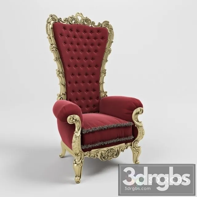 La Contessina Armchair 3D Model Free