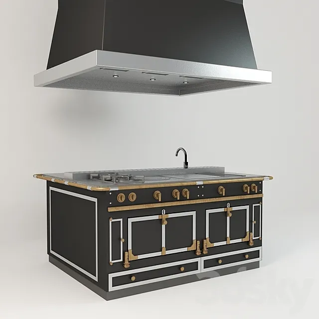 La Cornue (Island) 3DModel