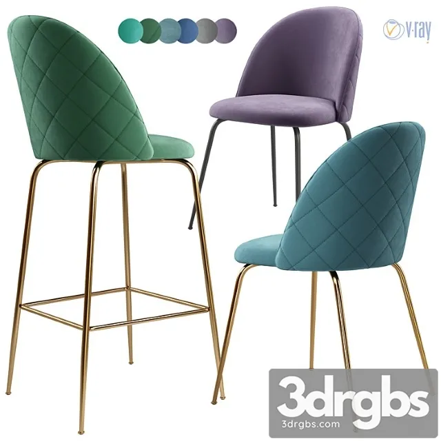 La forma. chair mystere. 2 3D Model Free