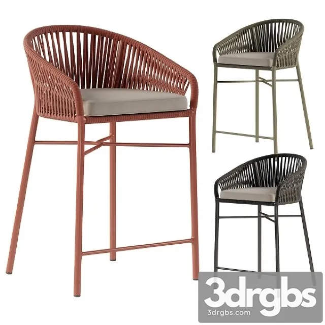 La Forma Ex Julia Grup Bar Stool Yanet 3D Model Free