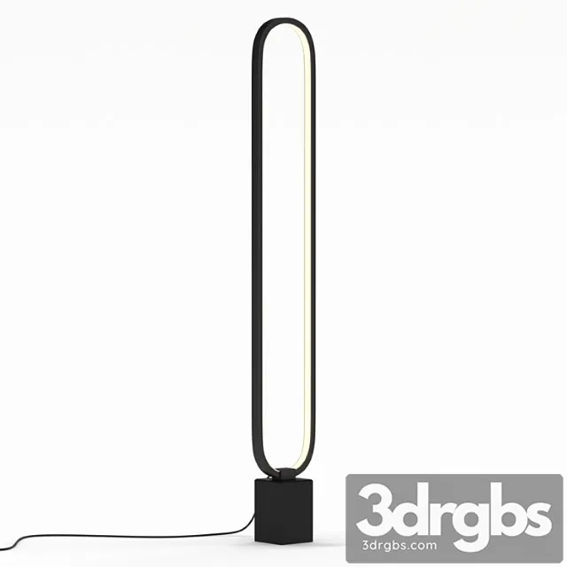 La forma floor lamp cinta 3D Model Free