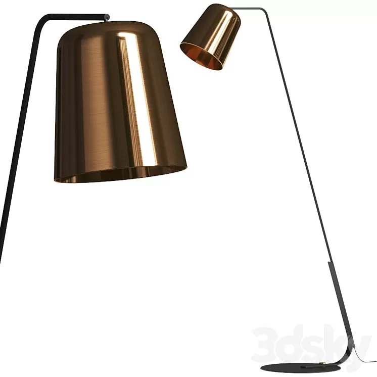 La Forma / Julia Grup Anina Floor Lamp 3D Model Free