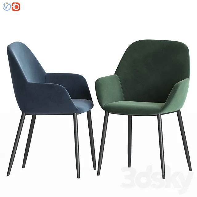 La forma konna chair 3DModel