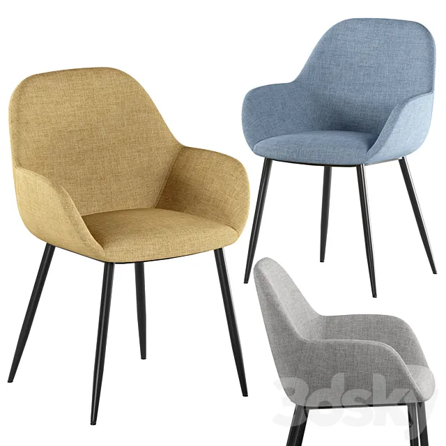 La forma stool konna 3D Model