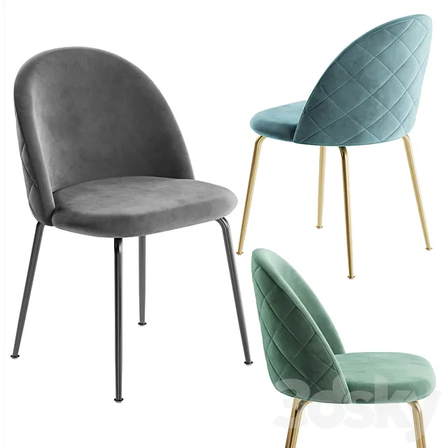 La Forma stool Mystere Cult Furniture Heather Brooke 3DModel