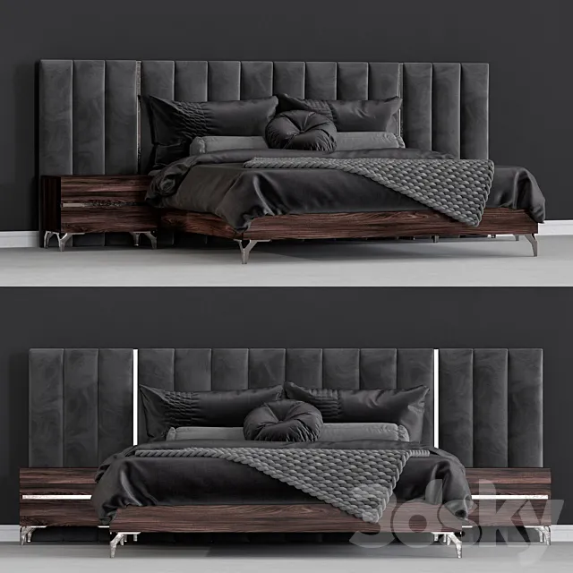LA furniture store "modern bed" 3DModel