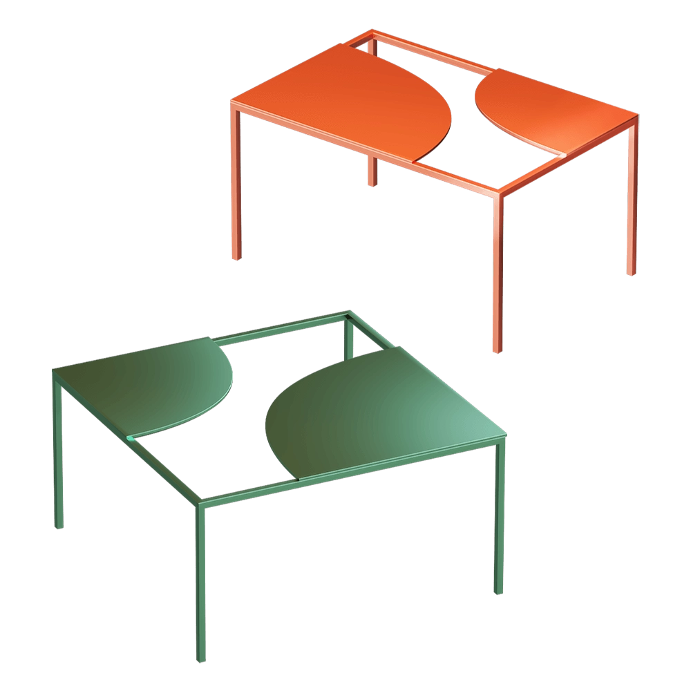 La Manufacture - Coffee table Creek 3D Model