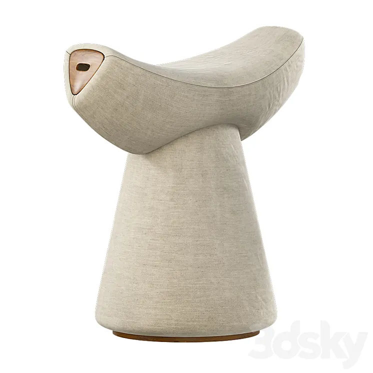 La Manufacture GARDIAN Bar stool 3D Model Free