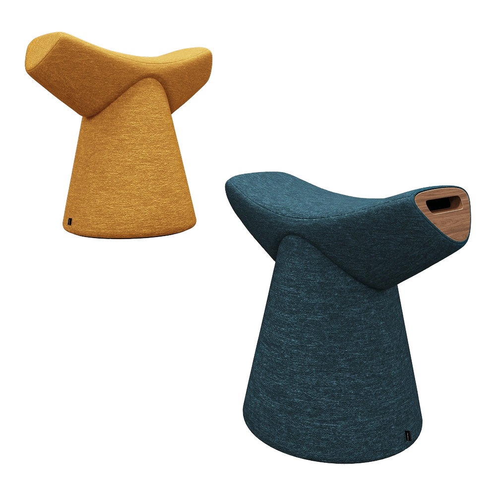 La Manufacture - Stool Gardian 3D Model